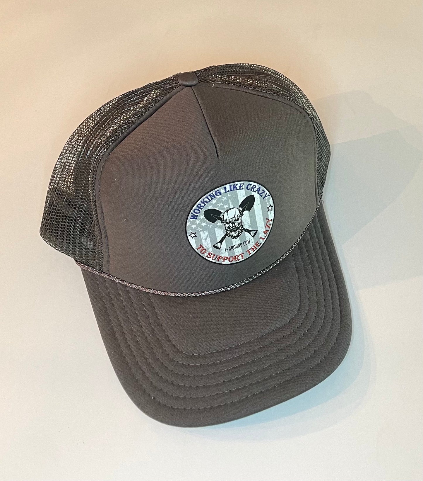 Working Like Crazy Hat