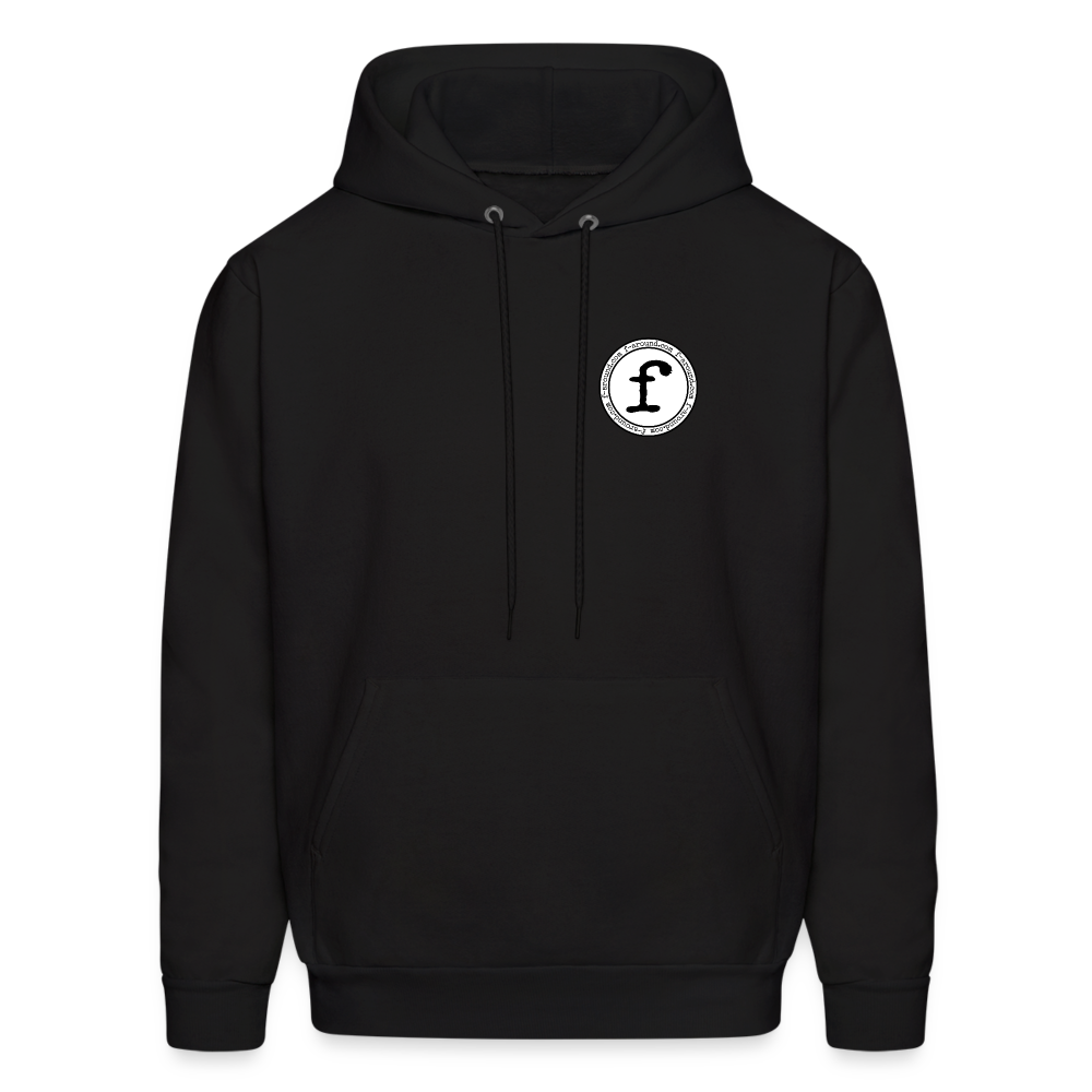 Working Like Crazy Hoodie - black