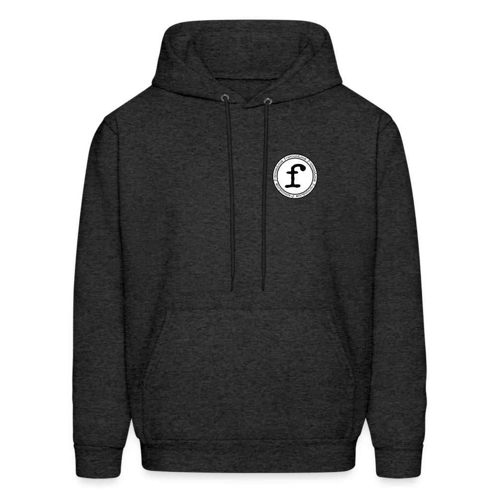 Working Like Crazy Hoodie - charcoal grey