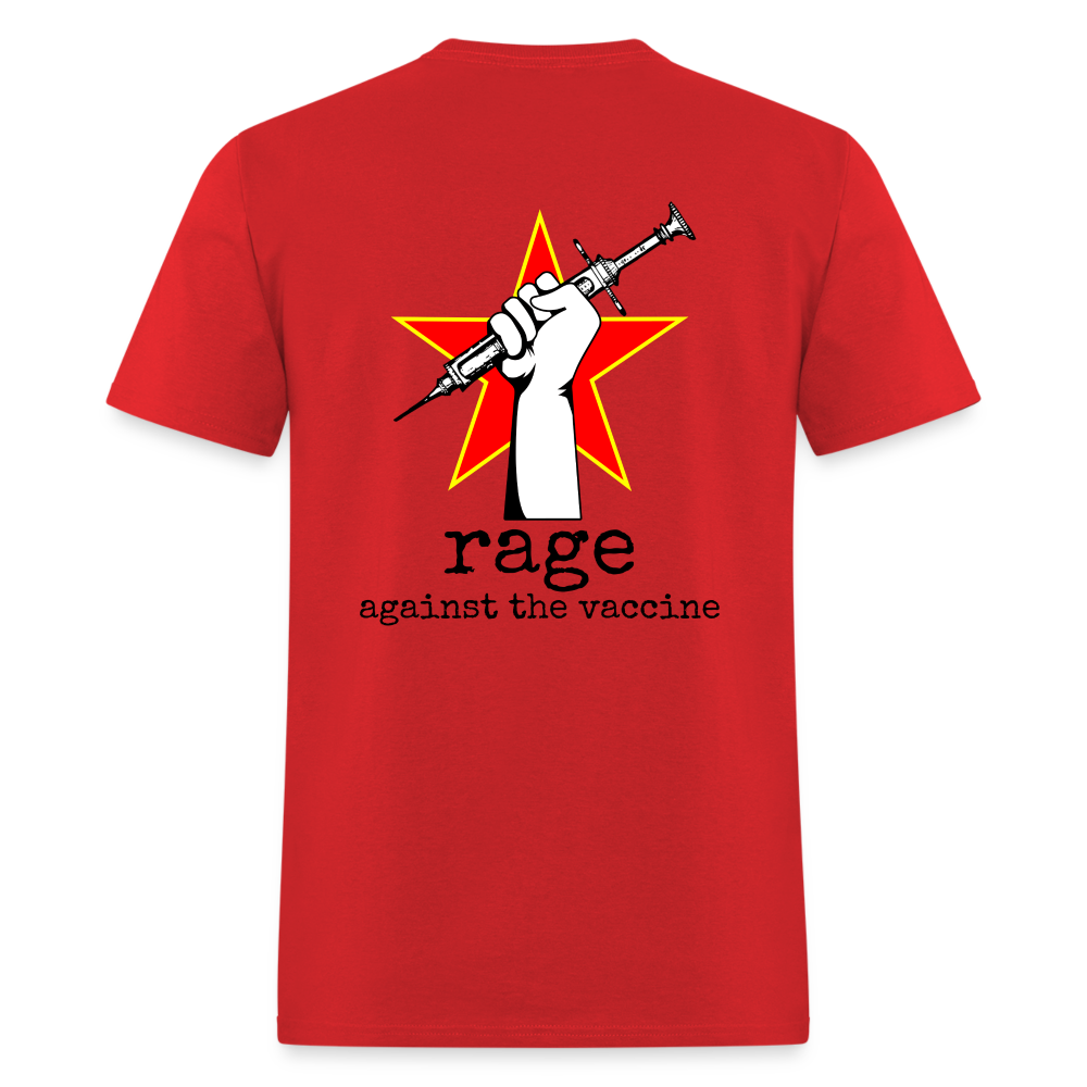 rage against the vaccine - red