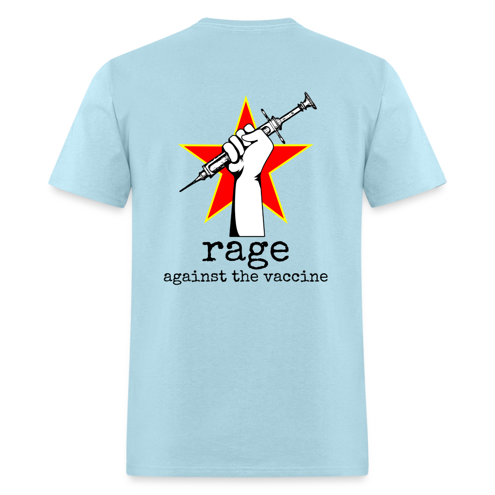 rage against the vaccine - powder blue