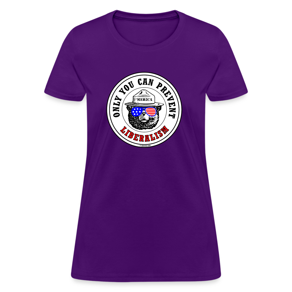 Only You! (Liberalism) Women's T-Shirt - purple