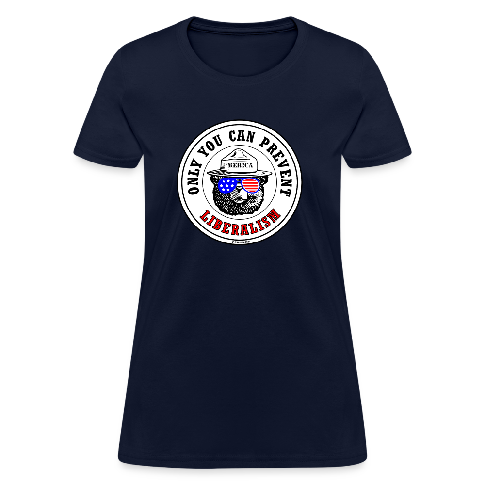 Only You! (Liberalism) Women's T-Shirt - navy