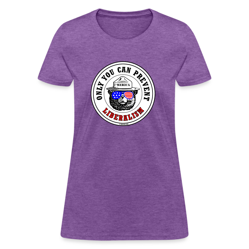 Only You! (Liberalism) Women's T-Shirt - purple heather